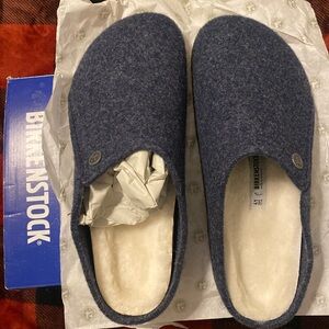 Birkenstocks-Blue-Ladies size 10, Men’s size 8